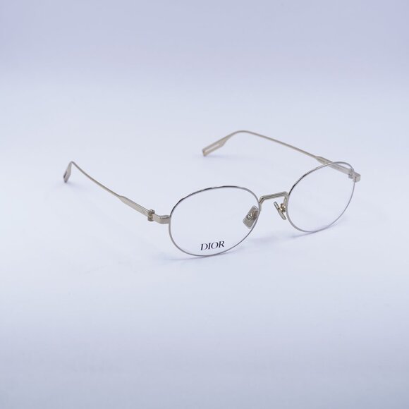 Dior NEODIORO R2U B000 Oval Eyeglasses 52mm - Gold - Picture 7 of 10